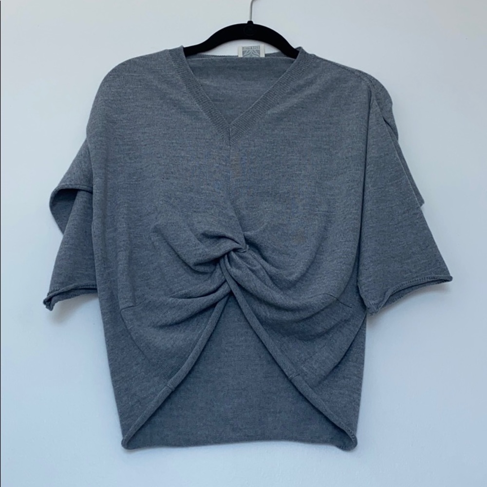 Knit crop top
